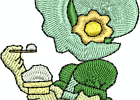 Spring Time Sun Bonnet - 005